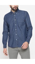 Ανδρικό Πουκάμισο Τζιν Carrera Jeans 205A1005A-700 Μπλε
