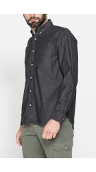 Ανδρικό Πουκάμισο Τζιν Carrera Jeans 205A1005A-900 Μαύρο