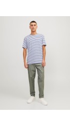 Ανδρικό Παντελόνι Chino Jack & Jones JPStace JJSummer 12232250 Λαδί