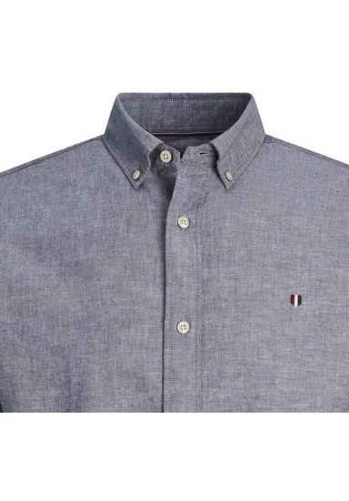 Ανδρικό Πουκάμισο Λινό Slim Fit Jack & Jones JPRBlusummer Sheild Shirt12250007 Faded Denim Ανδρικό Πουκάμισο Λινό Slim Fit Jack & Jones JPRBlusummer Sheild Shirt12250007 Faded Denim
