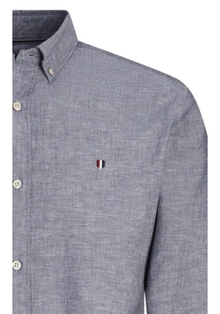 Ανδρικό Πουκάμισο Λινό Slim Fit Jack & Jones JPRBlusummer Sheild Shirt12250007 Faded Denim Ανδρικό Πουκάμισο Λινό Slim Fit Jack & Jones JPRBlusummer Sheild Shirt12250007 Faded Denim