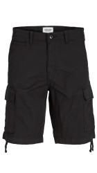 Ανδρική Βερμούδα Jack & Jones JPSTCole JJTucker Cargo Short 12253122 Μαύρη