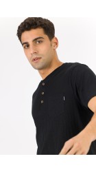 Ανδρικό T-Shirt Tiffosi Brian 10043676 -000 Μαύρο