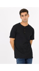 Ανδρικό T-Shirt Tiffosi Brian 10043676 -000 Μαύρο