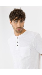 Ανδρικό T-Shirt Tiffosi Brian 10043676-001 Λευκό