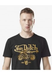 Ανδρικό T-Shirt Von Dutch VD/1/TR/Biker/B Μαύρη