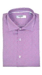 Ανδρικό Πουκάμισο με Κανονική Γραμμή Boston 200-1 Γαλάζιο