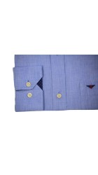 Ανδρικό Πουκάμισο Boston 2200-44 Γαλάζιο Ανδρικό Πουκάμισο Boston 2200-44 Γαλάζιο