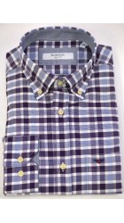 Ανδρικό Πουκάμισο Boston 500-2 Μωβ