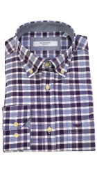 Ανδρικό Πουκάμισο Boston 500-2 Μωβ