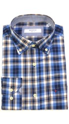 Ανδρικό Πουκάμισο Boston 500-6 Μπλε