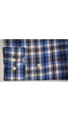 Ανδρικό Πουκάμισο Boston 500-6 Μπλε