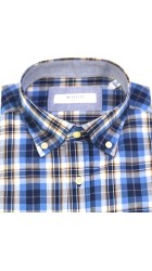 Ανδρικό Πουκάμισο Boston 500-6 Μπλε