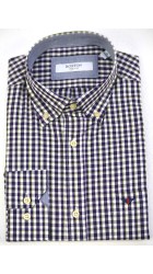 Ανδρικό Πουκάμισο Boston 501-2 Μωβ