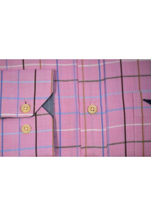 Ανδρικό Πουκάμισο Boston 502-2 Ροζ