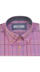 Ανδρικό Πουκάμισο Boston 502-2 Ροζ Ανδρικό Πουκάμισο Boston 502-2 Ροζ