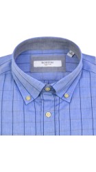 Ανδρικό Πουκάμισο Boston 502-3 Γαλάζιο