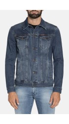 Ανδρικό Μπουφάν Τζιν Carrera Jeans 4500970A-711 Μπλε