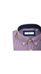 Ανδρικό Πουκάμισο Boston 7250-2 Κόκκινο