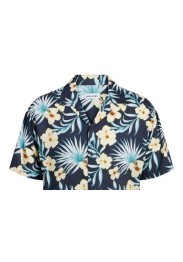 Ανδρικό Πουκάμισο Jack & Jones JJJeff Floral Aop Resort Shirt 12252390 Μπλε