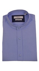 Ανδρικό Πουκάμισο Mao Slim Fit Boston 9502-455-2 Γαλάζιο Ανδρικό Πουκάμισο Mao Slim Fit Boston 9502-455-2 Γαλάζιο