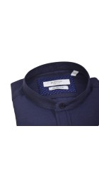 Ανδρικό Πουκάμισο Mao Slim Fit Boston 9502-466-2 Μπλε Ανδρικό Πουκάμισο Mao Slim Fit Boston 9502-466-2 Μπλε