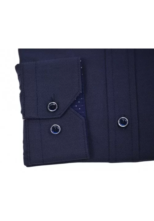Ανδρικό Πουκάμισο Slim Fit Boston 9502-466 Μπλε