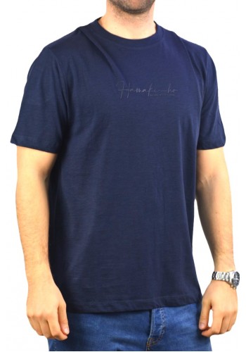 Aνδρικό T-Shirt HAMAKI-HO TE241H Μπλε
