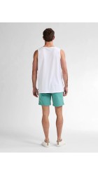 Αμάνικο T-Shirt Petrol M-1050-SLR752-000 White