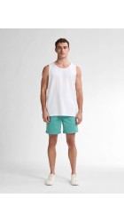 Αμάνικο T-Shirt Petrol M-1050-SLR752-000 White