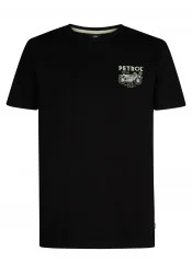 Ανδρικό T-Shirt Petrol M-1050-TSR125-9999 Μαύρο Ανδρικό T-Shirt Petrol M-1050-TSR125-9999 Μαύρο