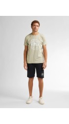 Ανδρικό T-Shirt Petrol M-1050-TSR127-6173 Πράσινο