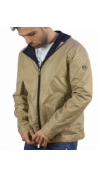 Ανδρικό Μπουφάν Δύο Όψεων Markup MK694015 Μπλε-Μπεζ