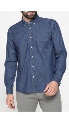 Ανδρικό Πουκάμισο Τζιν Carrera Jeans 205A1005A-700 Μπλε