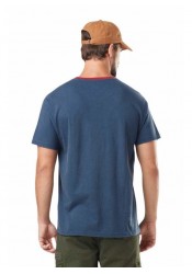 Ανδρικό T-Shirt Von Dutch VD/1/TR/Wolf/M Μπλε