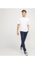 Ανδρικό Παντελόνι Chino Jack & Jones 12150148 JPSTMarco JJBowie Μπλε