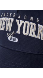 Ανδρικό Καπέλο Jockey Jack & Jones Jacciti Cap 12249962 Μπλε