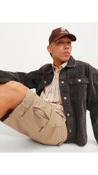 Ανδρική Βερμούδα Cargo Jack & Jones JPSTCole JJTucker Cargo Short 12253122 Μπεζ