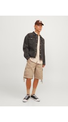 Ανδρική Βερμούδα Cargo Jack & Jones JPSTCole JJTucker Cargo Short 12253122 Μπεζ
