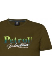 Ανδρικό T-Shirt Petrol M-1040-TSR634-6157 Χακί