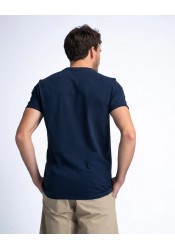 Ανδρικό T-Shirt Petrol M-1040-TSR601-5178 Μπλε