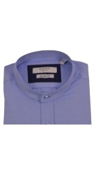 Ανδρικό Πουκάμισο Mao Slim Fit Boston 9502-455-2 Γαλάζιο Ανδρικό Πουκάμισο Mao Slim Fit Boston 9502-455-2 Γαλάζιο