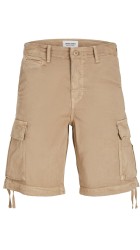 Ανδρική Βερμούδα Cargo Jack & Jones JPSTCole JJTucker Cargo Short 12253122 Μπεζ