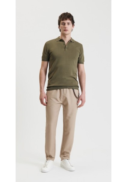 Ανδρικό Παντελόνι Chino Gianni Lupo GL003BD-S24-SS24-NOS Μπεζ