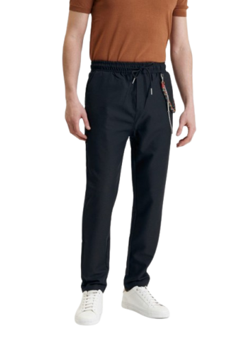 Ανδρικό Παντελόνι Chino Gianni Lupo GL003BD-S24-SS24 Μαύρο