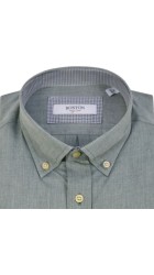 Ανδρικό Πουκάμισο Boston 2200-22 Πράσινο Ανδρικό Πουκάμισο Boston 2200-22 Πράσινο