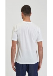 Ανδρικό T-Shirt Gianni Lupo GL2226F-SS24 Λευκό