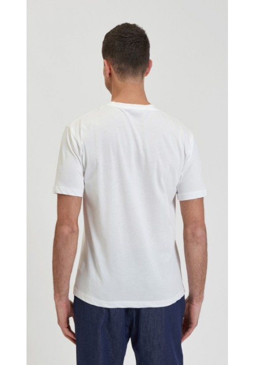 Ανδρικό T-Shirt Gianni Lupo GL2228F-SS24 Λευκό