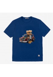 Ανδρικό T-Shirt Gianni Lupo GL2228F-SS24 Μπλε