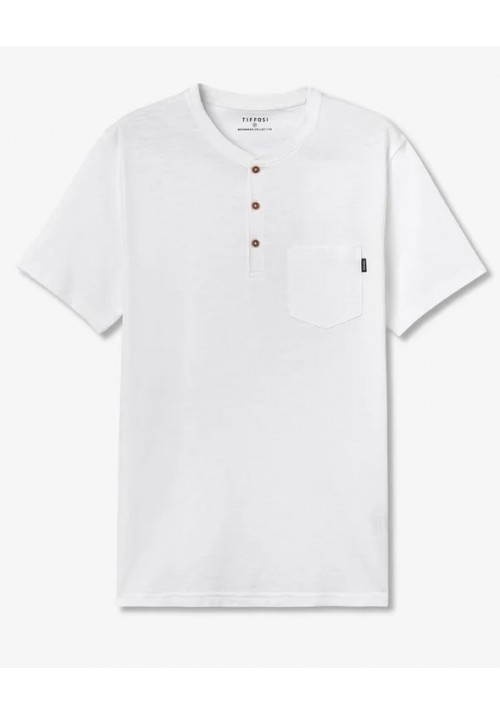 Ανδρικό T-Shirt Tiffosi 10043676-001 Λευκό